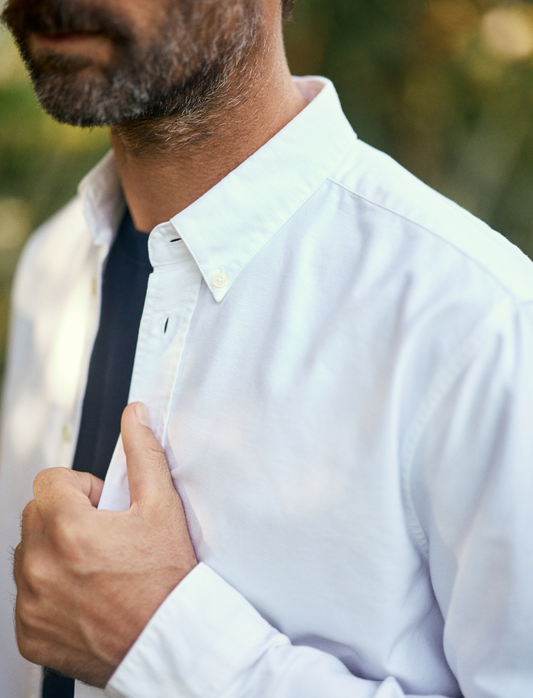 CHEMISE OXFORD BLANCHE