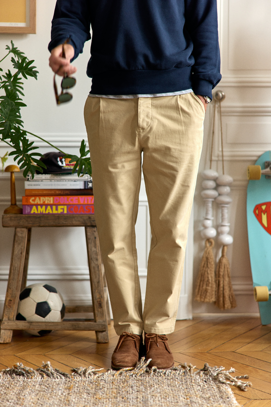 CHINO LOOSE BEIGE PANT