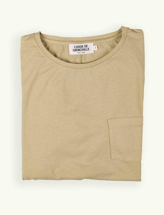 TEE-SHIRT JULIEN VERT DESERT SAFARI