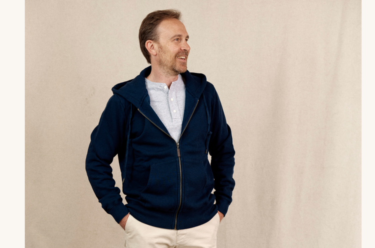 Brandon — hoodie avec zip