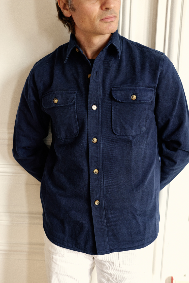 Rodney — la surchemise twill
