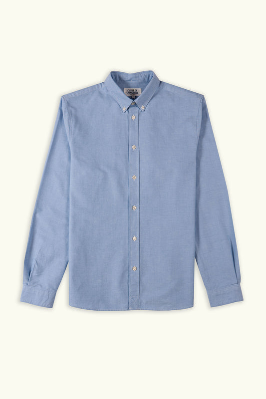 CHEMISE OXFORD BLEU CIEL