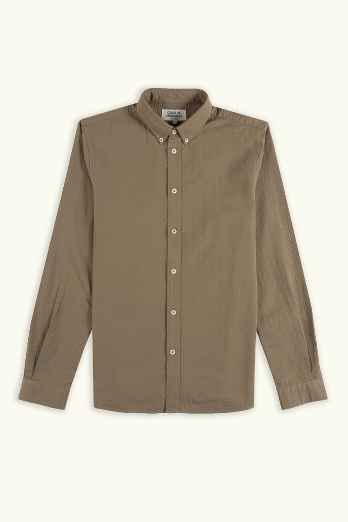 cuisse de grenouille CHEMISE PAULIN SEERSUCKER