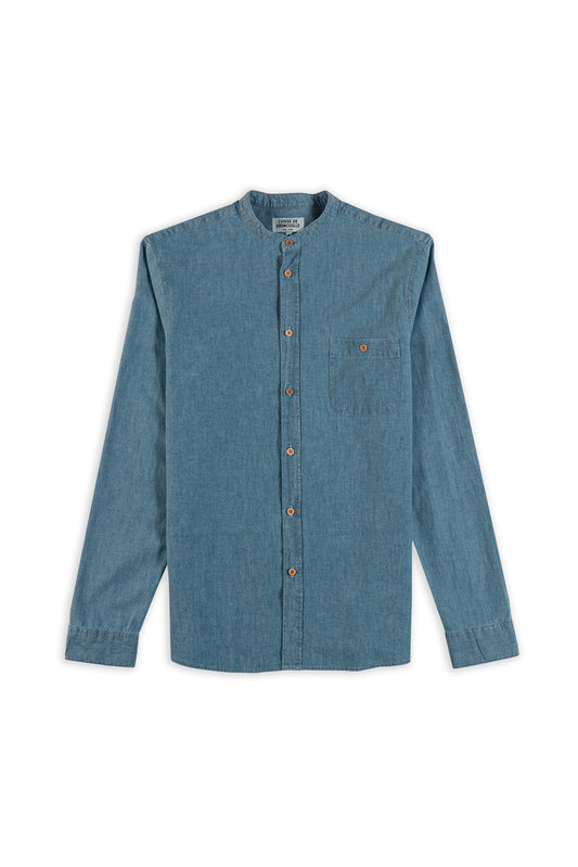 CHEMISE PAVEL CHAMBRAY DÉLAVÉ