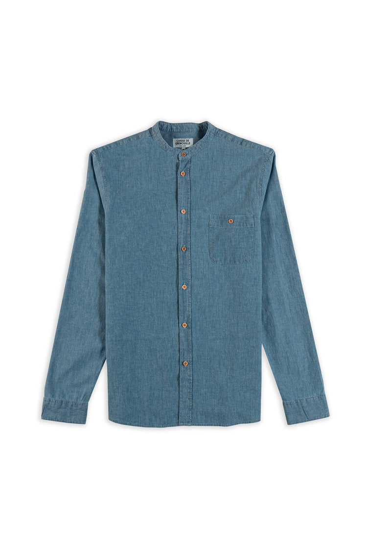 CHEMISE PAVEL CHAMBRAY DÉLAVÉ