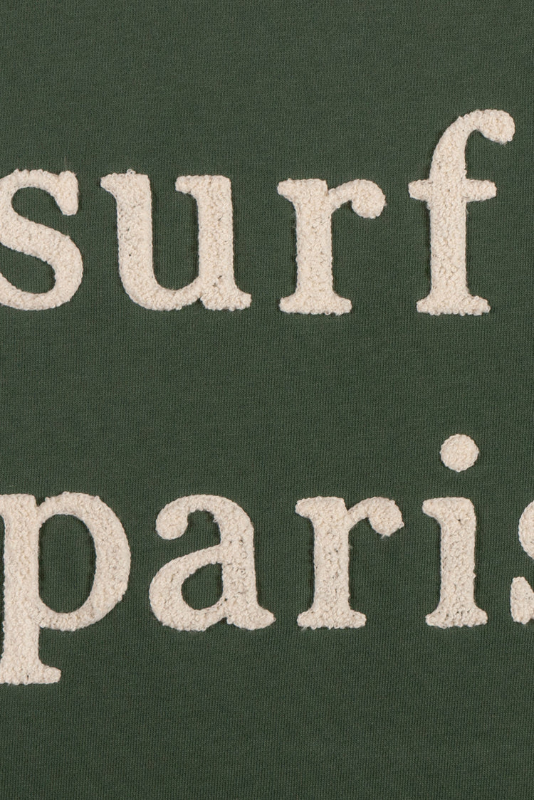 SWEATSHIRT SURF IN PARIS KAKI / CRÈME