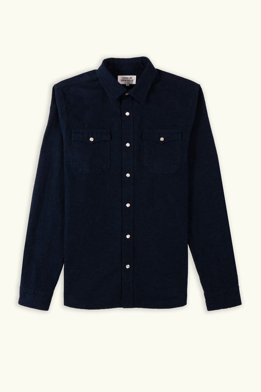 CHEMISE RONAN BLEU MARINE