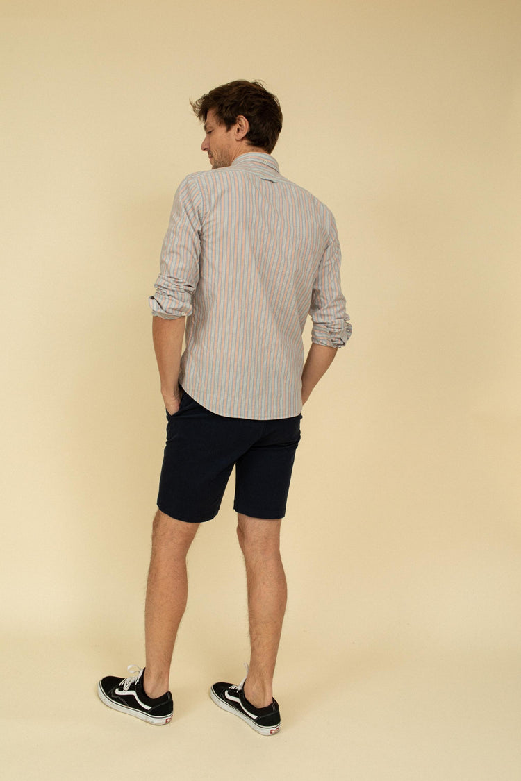 SHORT CHINO BLEU MARINE