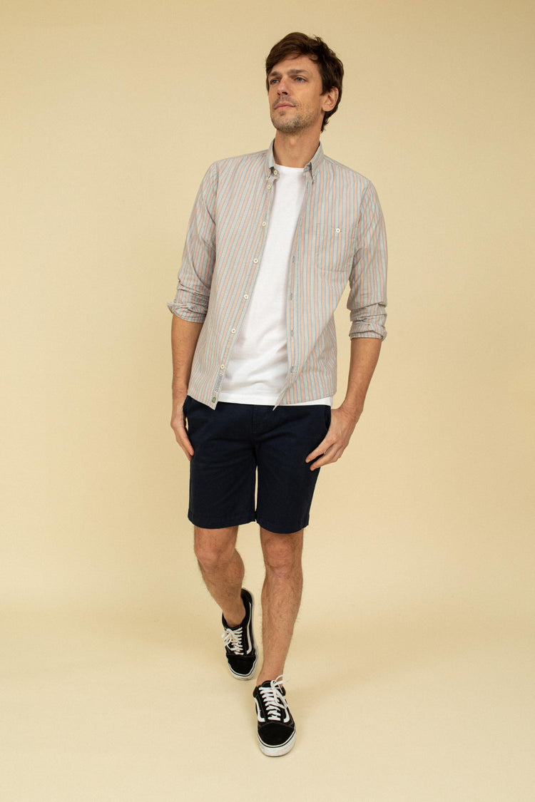 NAVY BLUE CHINO SHORTS