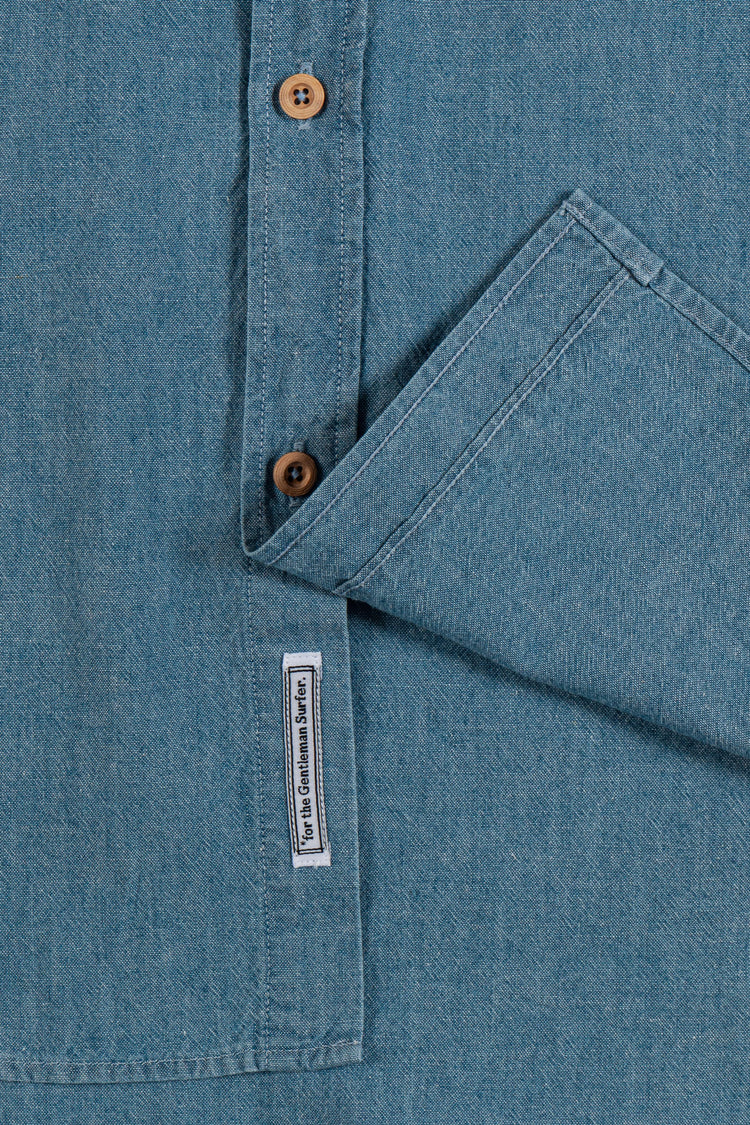 CHEMISE PAVEL CHAMBRAY DÉLAVÉ