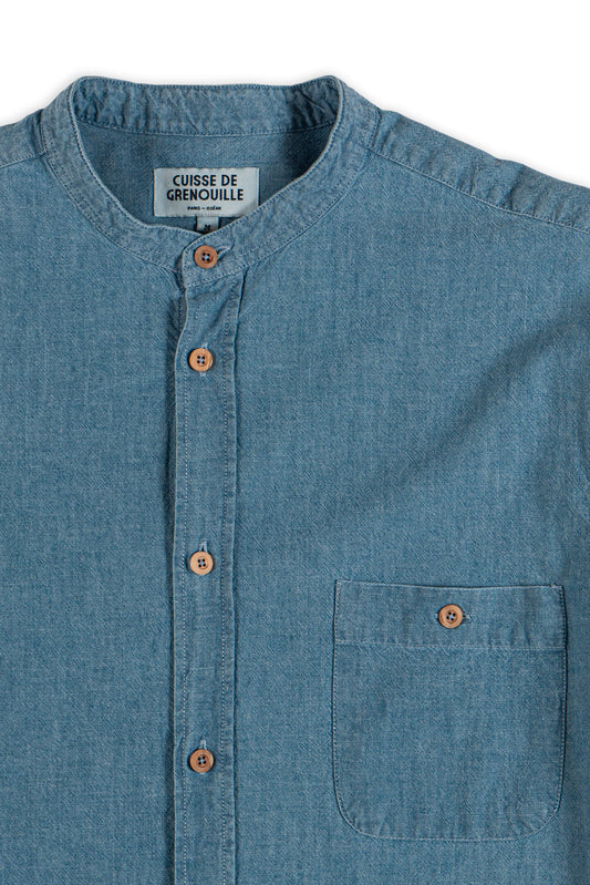 CHEMISE PAVEL CHAMBRAY DÉLAVÉ