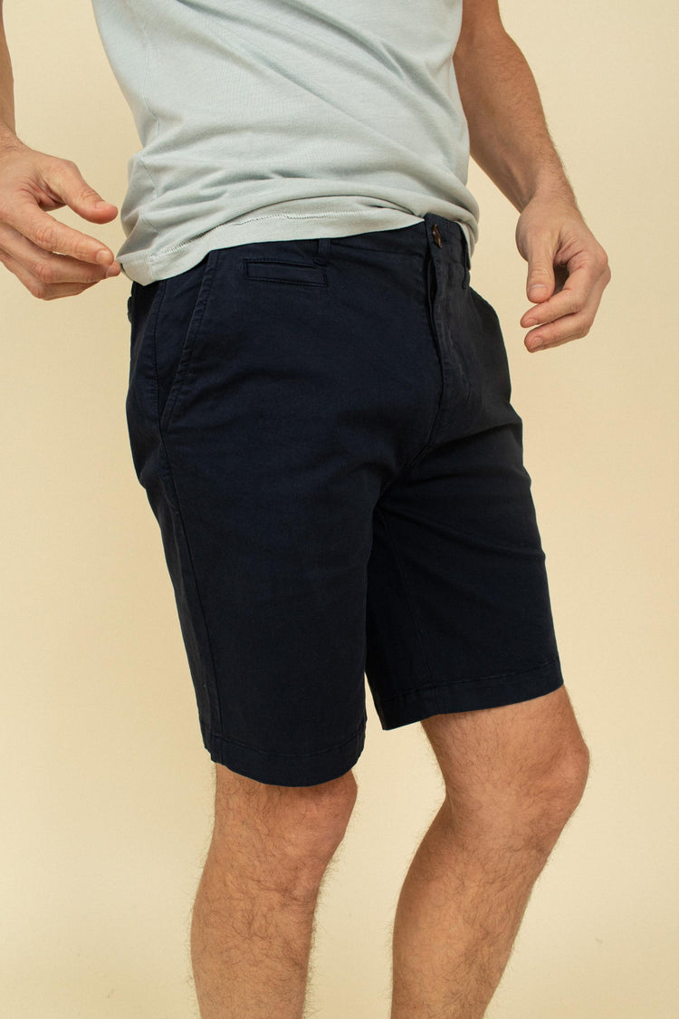 NAVY BLUE CHINO SHORTS